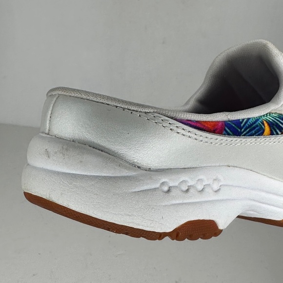 Easy Spirit Travel Time Sporty Tropical Floral  Slip-On Clogs Walking Shoes Sz 6 - Picture 8 of 9